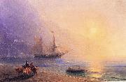 Ivan Aivazovsky Loading Provisions off the Crimean Coast Spain oil painting artist